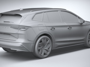 Skoda Enyaq RS 2022 Model 3D