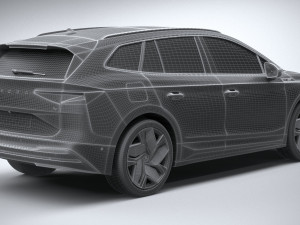 Skoda Enyaq RS 2022 Model 3D