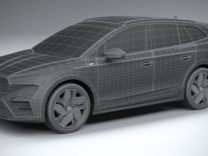 Skoda Enyaq RS 2022 Model 3D