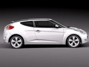 Hyundai Veloster 2012 3D Model