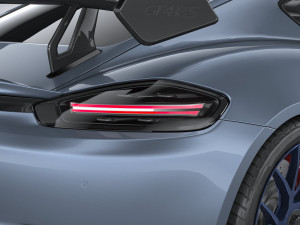 Porsche 718 Cayman GT4 RS 2022 LowPoly Modèle 3D