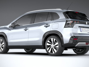 Suzuki S-Cross 2022 3D मॉडल