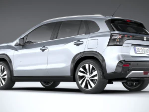 Suzuki S-Cross 2022 3D Model
