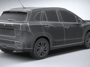 Suzuki S-Cross 2022 3D Model