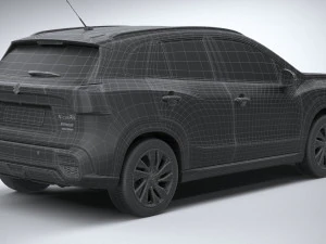 Suzuki S-Cross 2022 3D Model