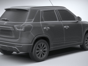 Toyota Urban Cruiser 2021 3D Model