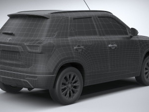 Toyota Urban Cruiser 2021 3D Model