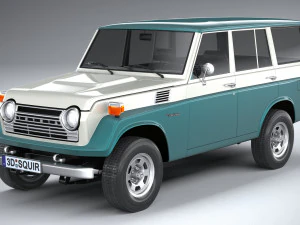 Toyota Land Cruiser J55 1967 3D Model
