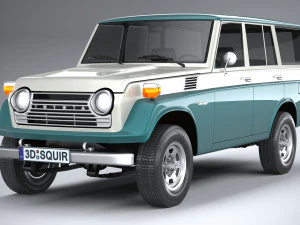 Toyota Land Cruiser J55 1967 3D Model