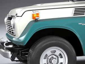 Toyota Land Cruiser J55 1967 3D Model