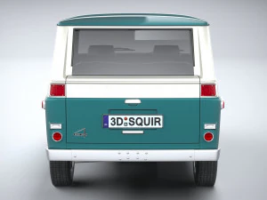 Toyota Land Cruiser J55 1967 3D Model