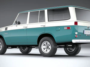Toyota Land Cruiser J55 1967 3D Model