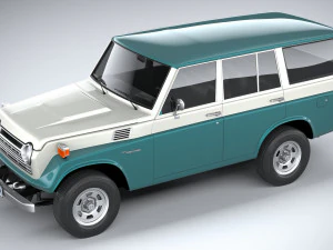 Toyota Land Cruiser J55 1967 3D Model
