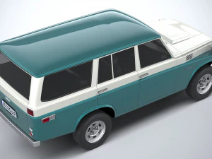 Toyota Land Cruiser J55 1967 3D Model