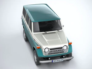 Toyota Land Cruiser J55 1967 3D Model