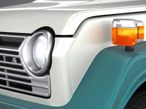 Toyota Land Cruiser J55 1967 3D Model