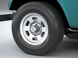 Toyota Land Cruiser J55 1967 3Dモデル
