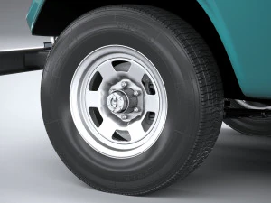 Toyota Land Cruiser J55 1967 3D Model