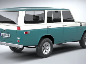 Toyota Land Cruiser J55 1967 3D Model