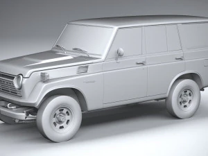 Toyota Land Cruiser J55 1967 3D Model