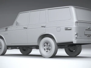 Toyota Land Cruiser J55 1967 3D Model