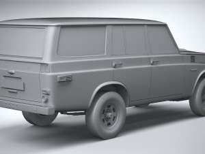 Toyota Land Cruiser J55 1967 3Dモデル