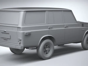 Toyota Land Cruiser J55 1967 3D Model