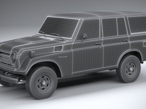 Toyota Land Cruiser J55 1967 3Dモデル