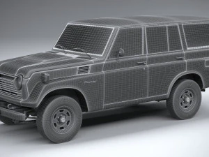 Toyota Land Cruiser J55 1967 3D Model