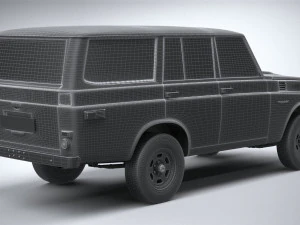Toyota Land Cruiser J55 1967 3D Model