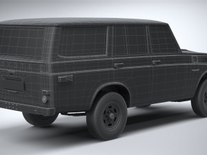 Toyota Land Cruiser J55 1967 3Dモデル