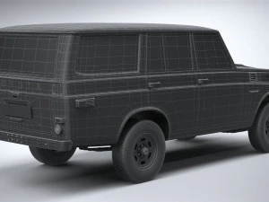 Toyota Land Cruiser J55 1967 3D Model