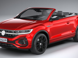 Volkswagen T-Roc Cabrio R-line 2022 Modèle 3D