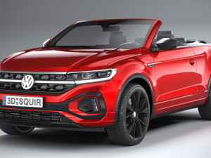 Volkswagen T-Roc Cabrio R-line 2022 Modèle 3D
