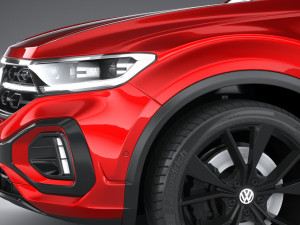 Volkswagen T-Roc Cabrio R-line 2022 Modèle 3D