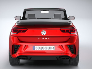 Volkswagen T-Roc Cabrio R-line 2022 Modèle 3D