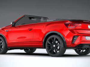 Volkswagen T-Roc Cabrio R-line 2022 Modèle 3D