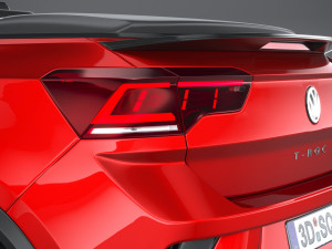 Volkswagen T-Roc Cabrio R-line 2022 Modèle 3D