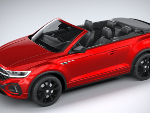 Volkswagen T-Roc Cabrio R-line 2022 Modèle 3D