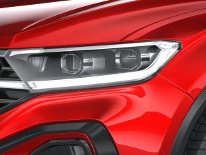 Volkswagen T-Roc Cabrio R-line 2022 Modèle 3D