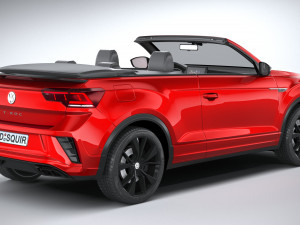 Volkswagen T-Roc Cabrio R-line 2022 Modèle 3D