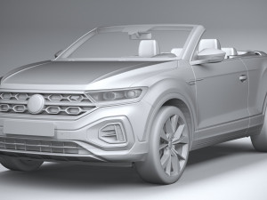 Volkswagen T-Roc Cabrio R-line 2022 Modèle 3D