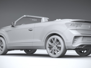 Volkswagen T-Roc Cabrio R-line 2022 Modèle 3D