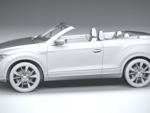 Volkswagen T-Roc Cabrio R-line 2022 Modèle 3D