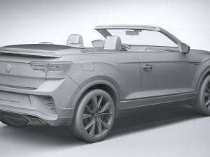 Volkswagen T-Roc Cabrio R-line 2022 Modèle 3D
