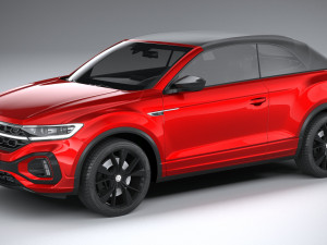 Volkswagen T-Roc Cabrio R-line 2022 Modèle 3D