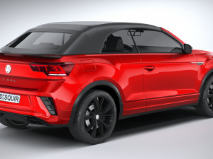 Volkswagen T-Roc Cabrio R-line 2022 Modèle 3D