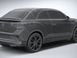 Volkswagen T-Roc Cabrio R-line 2022 Modèle 3D