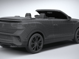 Volkswagen T-Roc Cabrio R-line 2022 Modèle 3D