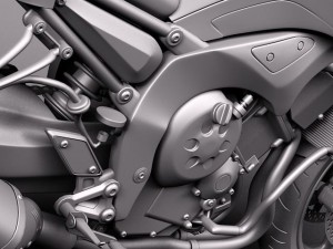 Yamaha FZ8 Fazer 2011 Model 3D